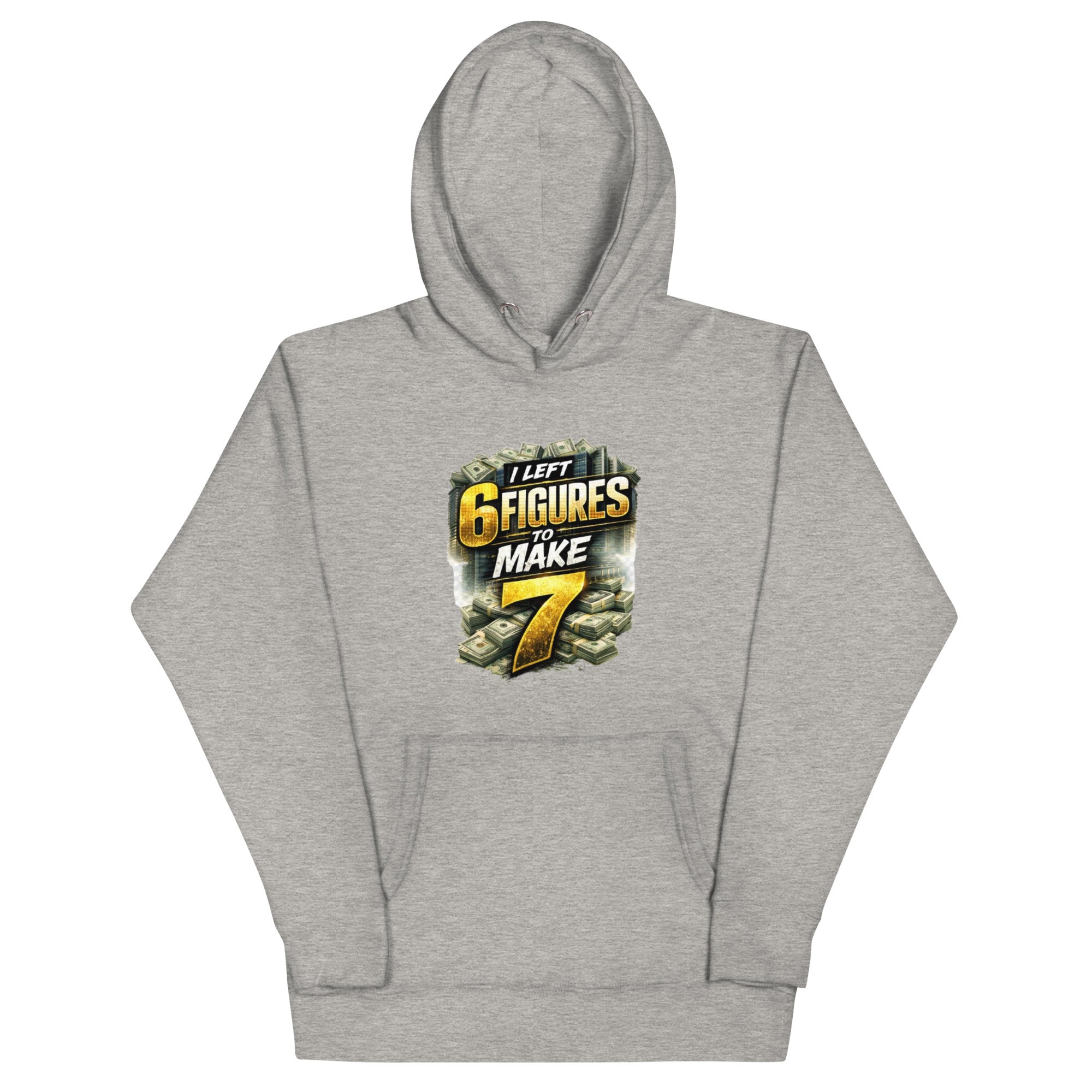 Left 6 Figures to Make 7 design by Bee Original Designs featuring bold money-inspired graphic.