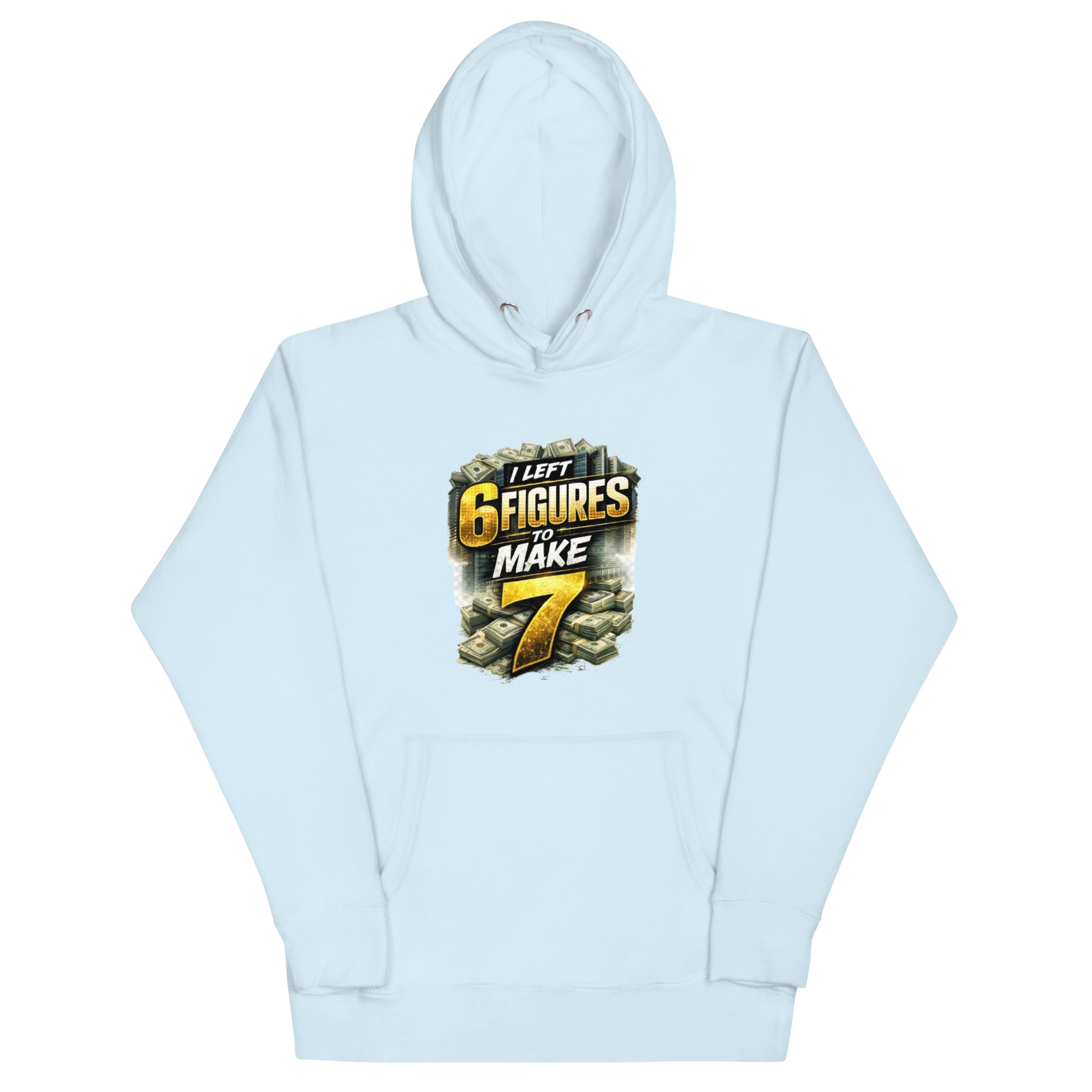 Left 6 Figures to Make 7 design by Bee Original Designs featuring bold money-inspired graphic.