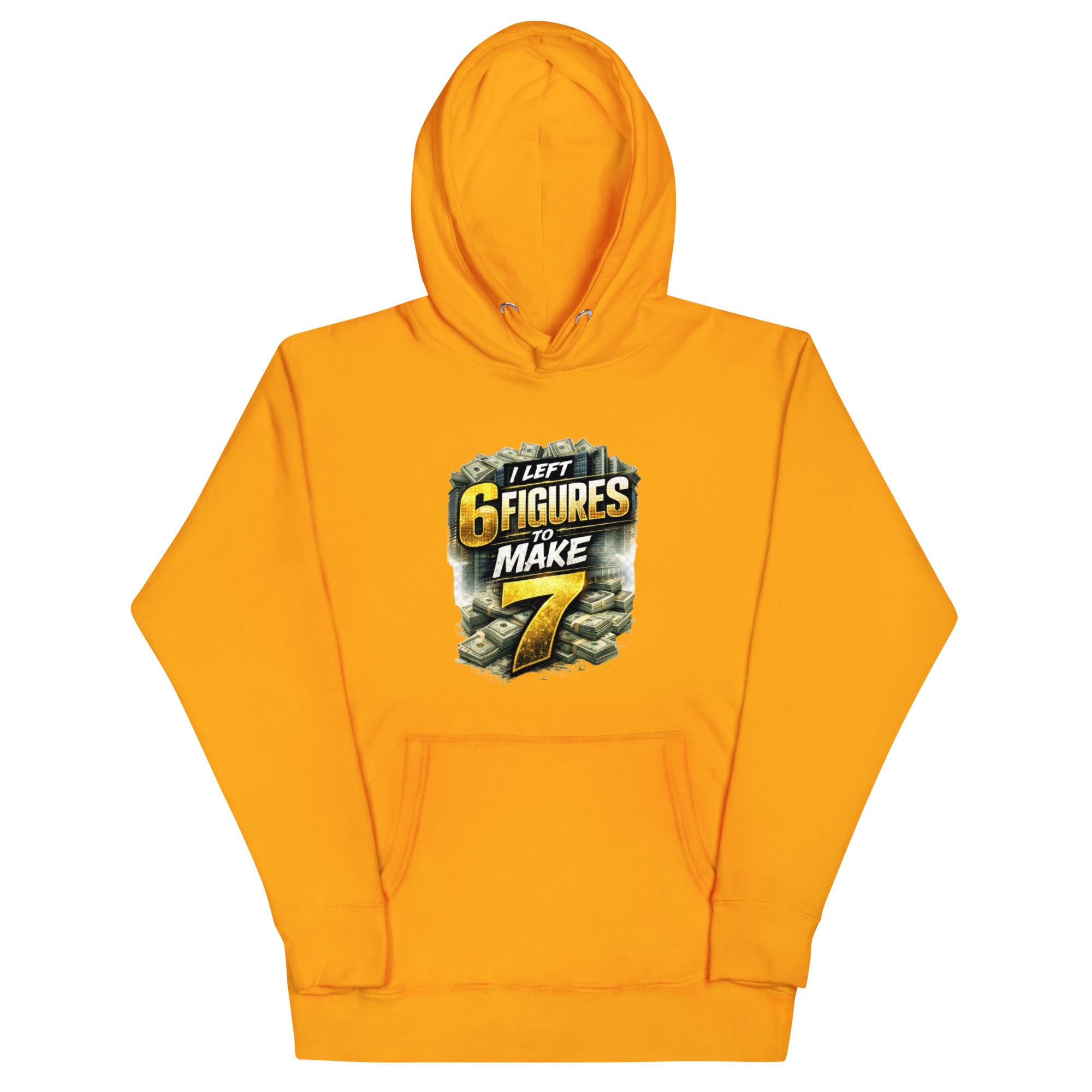 Left 6 Figures to Make 7 design by Bee Original Designs featuring bold money-inspired graphic.