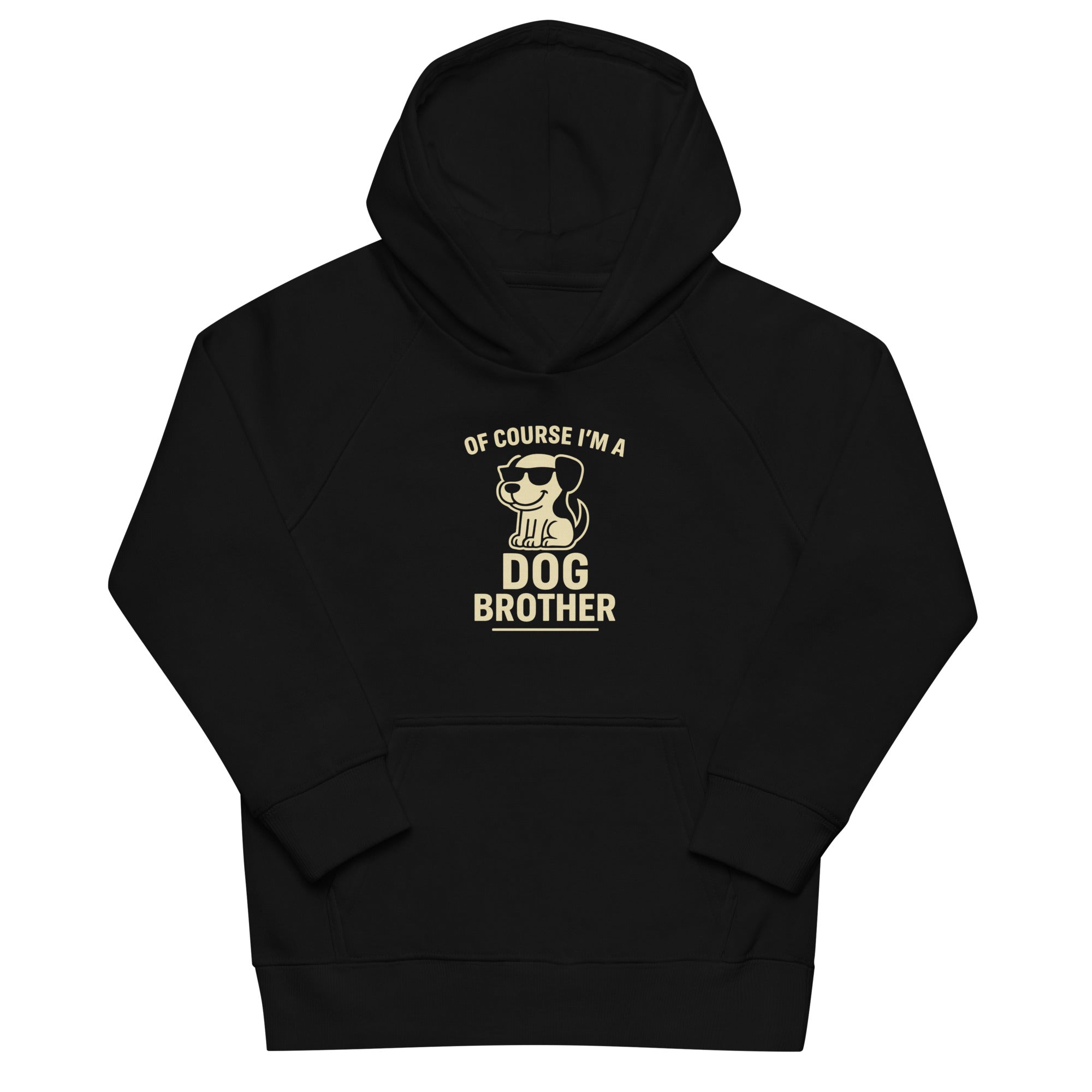 Dog Brother hoodie with bold pet parent graphic on the front