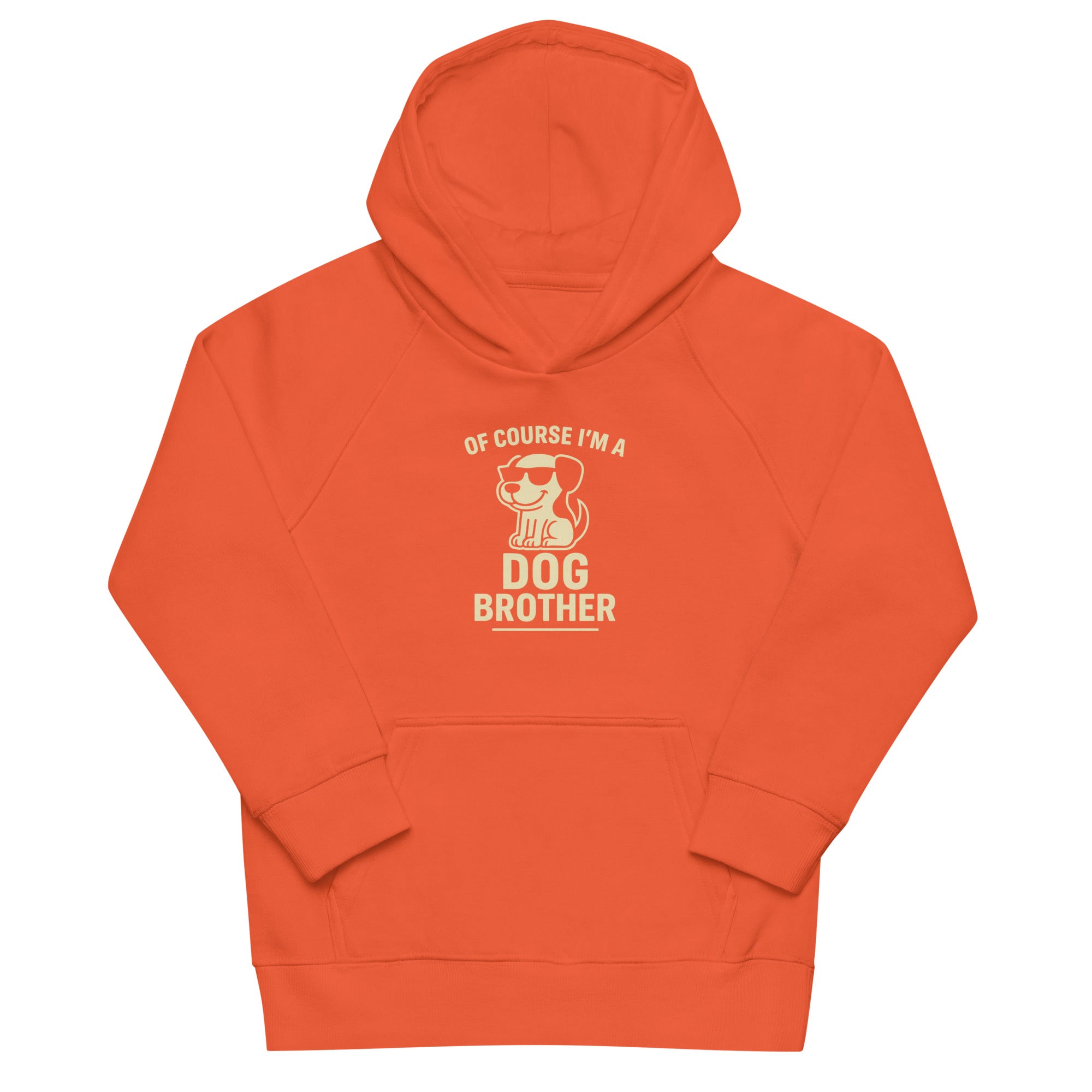 Dog Brother hoodie with bold pet parent graphic on the front