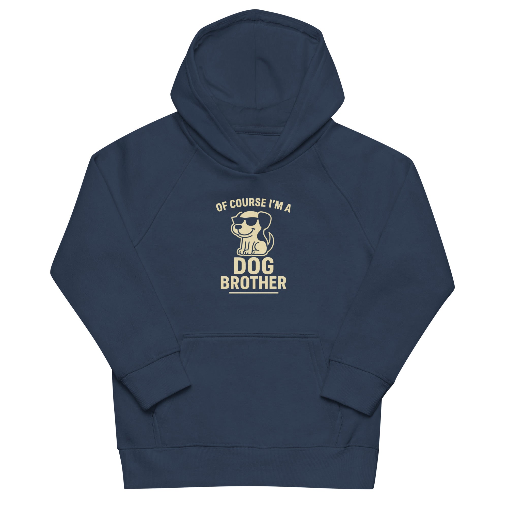 Dog Brother hoodie with bold pet parent graphic on the front