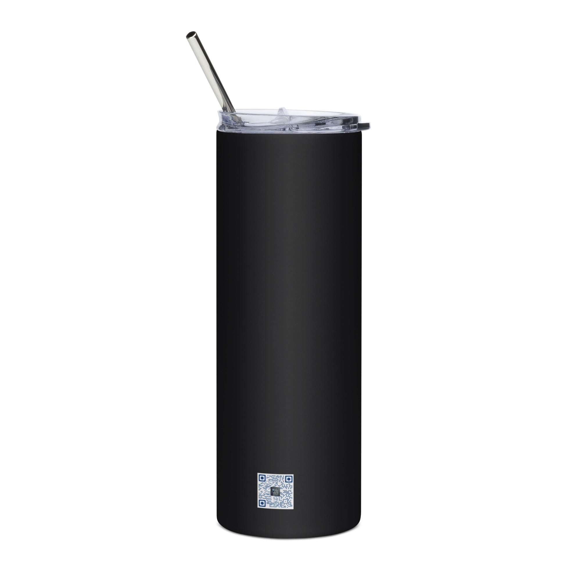 Of Course I Graduated With Honors stainless steel tumbler with bold text design, graduation gift from Leveling Up collection