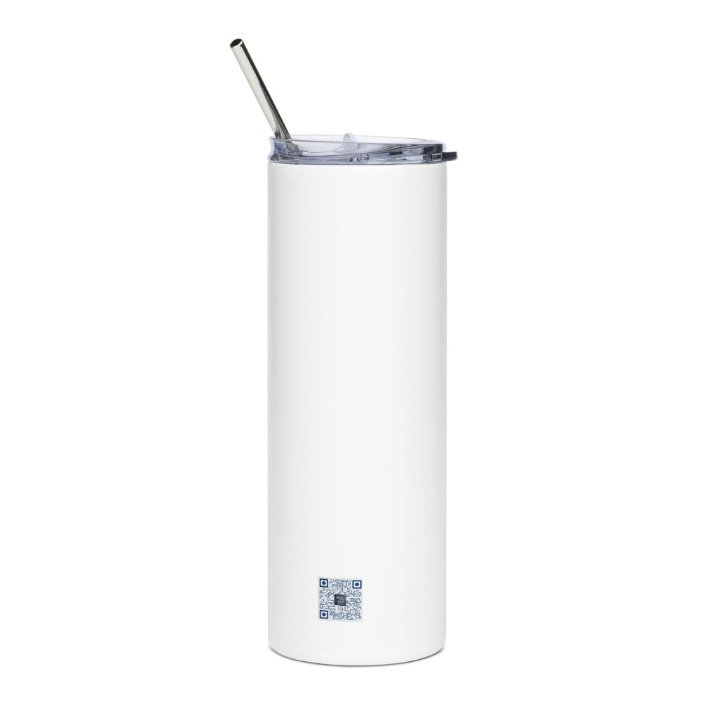 I Work Hard So I Can Travel stainless steel tumbler hustle saying