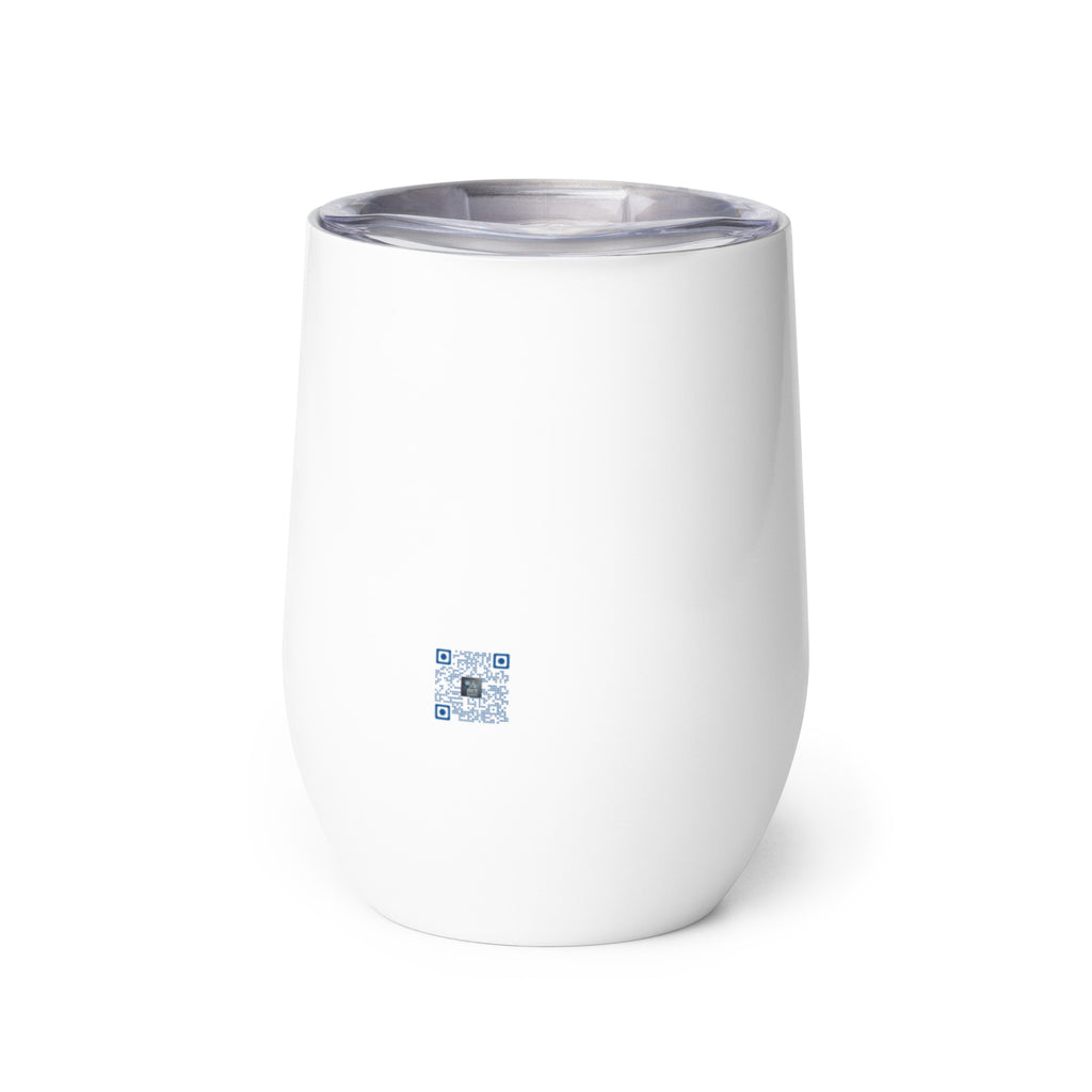 He Rose So I Can Brunch Easter wine tumbler for Easter Sunday brunch and holiday celebrations.